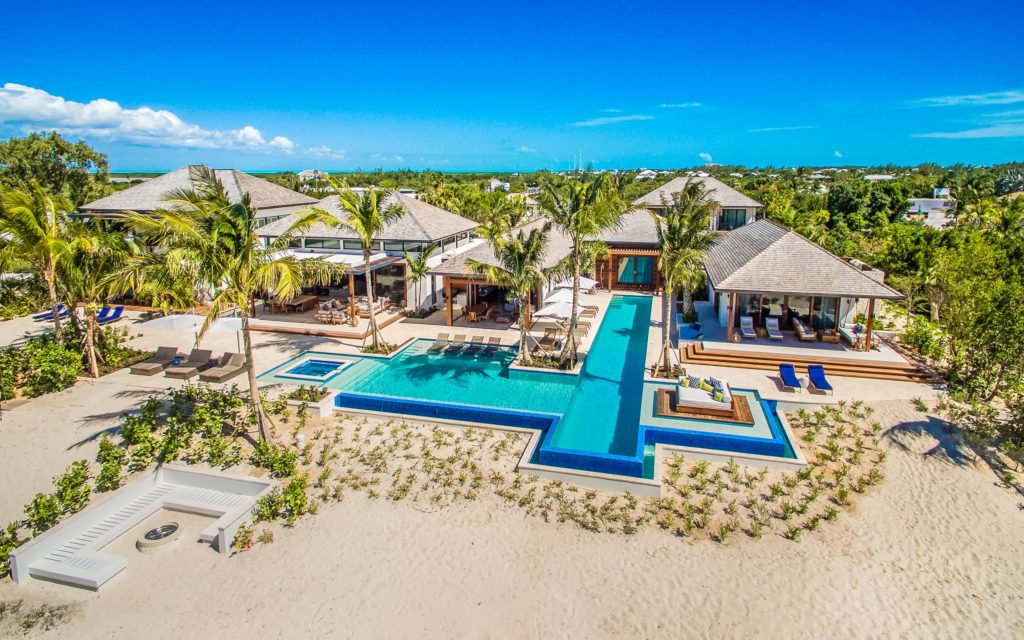 luxury beachfront villa